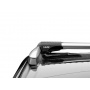 Багажник на Mercedes-Benz C W204 (2006-2015) универсал | на рейлинги | LUX ХАНТЕР L54
