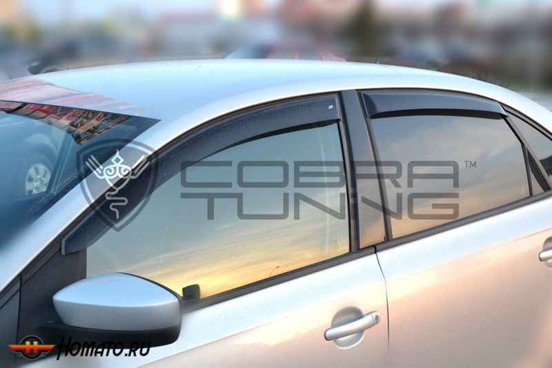 Дефлекторы окон Volkswagen Polo седан 2009+/2015+ | Cobra