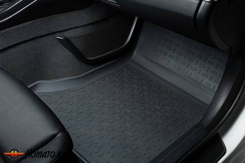 Резиновые коврики Volvo V90 2016- | с высокими бортами | Seintex