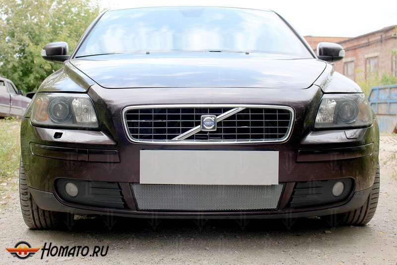 Защита радиатора для Volvo S40 (2004-2007) дорестайл | Стандарт