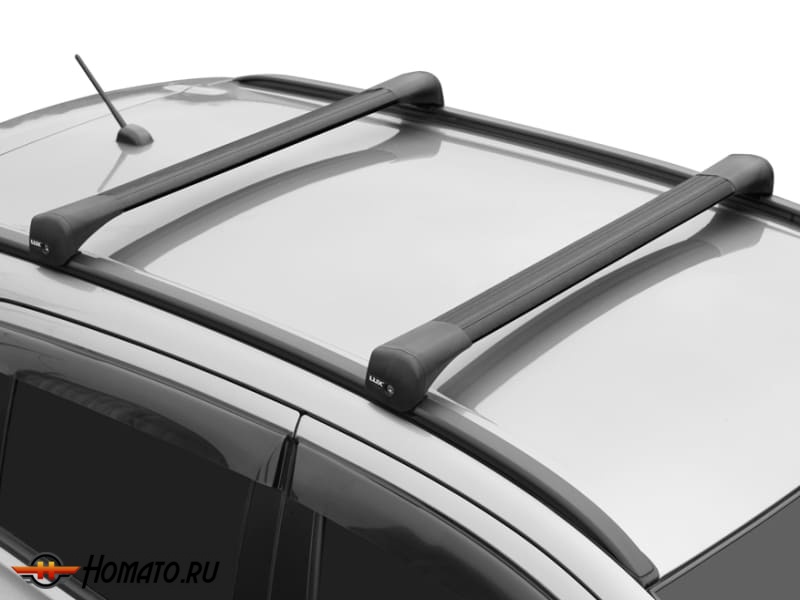 Багажник для Volvo XC40 2018+ | на штатные низкие рейлинги | LUX Bridge