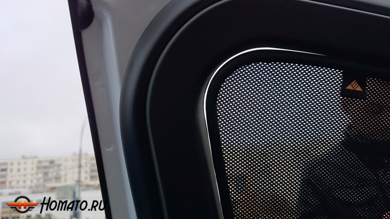 Каркасные шторки ТРОКОТ для Fiat 500 2007+/2016+ | на магнитах