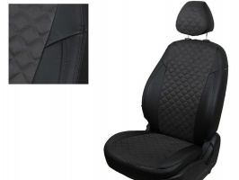 Чехлы на сиденья VW CADDY IV 2015- | экокожа, Seintex